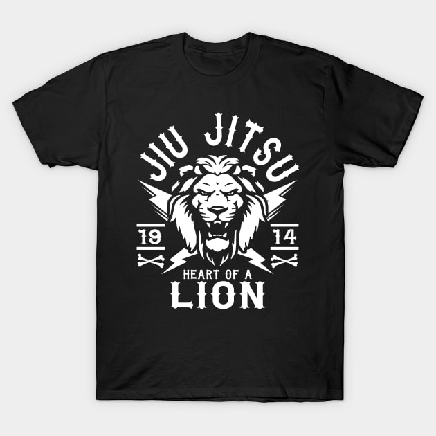 Brazilian Jiu Jitsu, BJJ, MMA T-Shirt by Tshirt Samurai